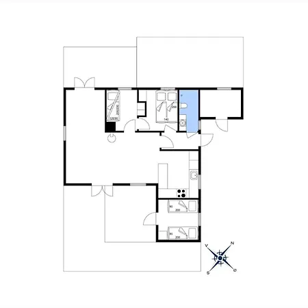 Hébergement de vacances 11121-nykobing-sj-vibo-vestvej-13 *